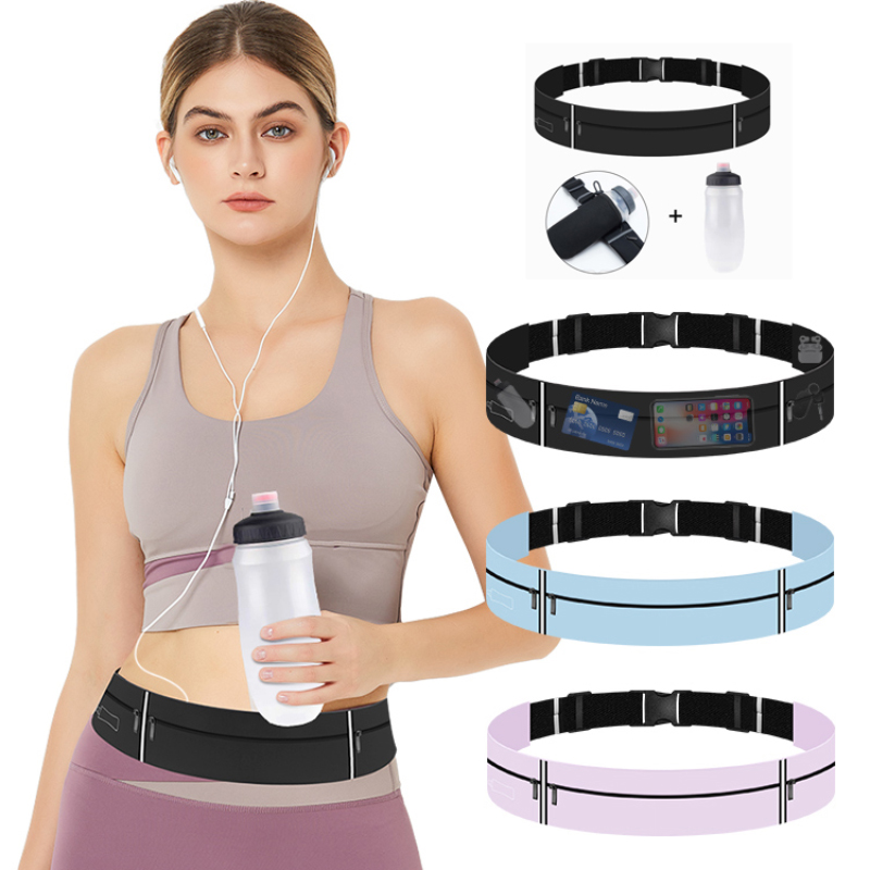 Running Gear Water - المرأة حزام ركض حقيبة الخصر مع