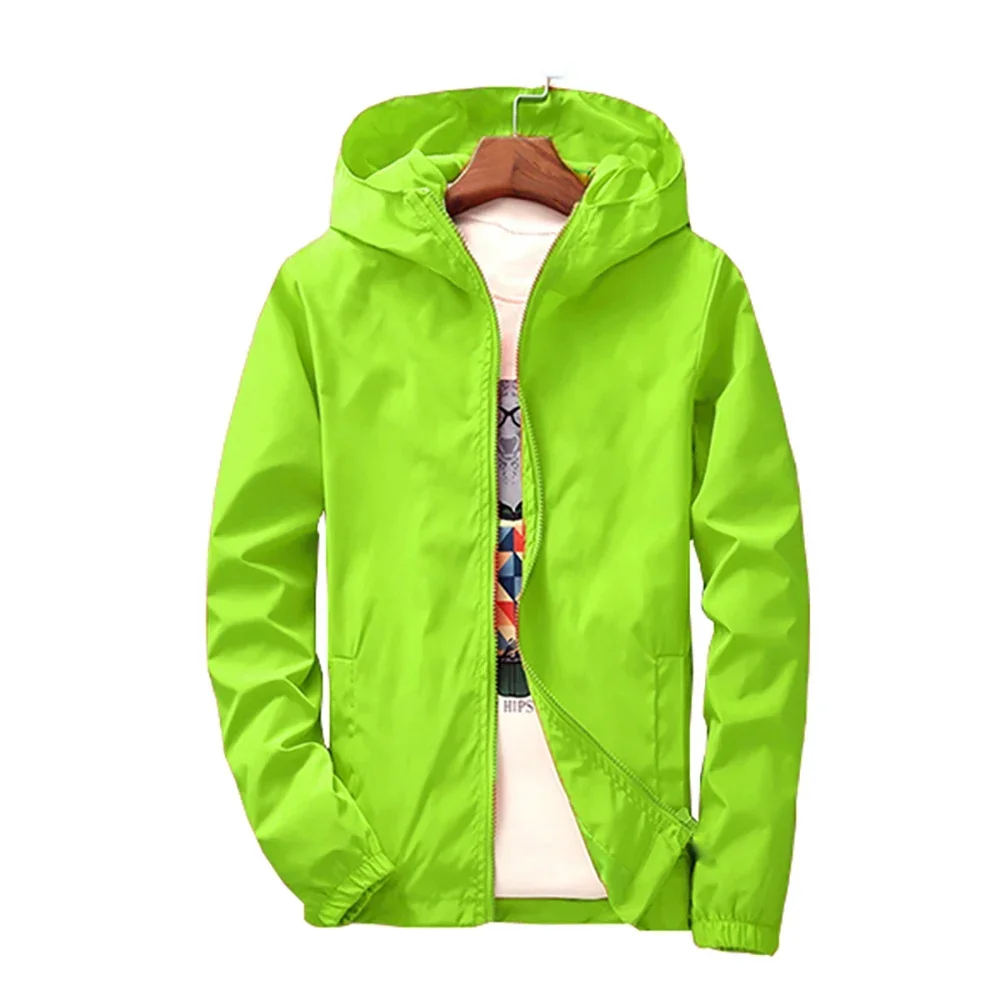 Running Gear Rain - التخييم معطف المطر الرجال النساء سترة