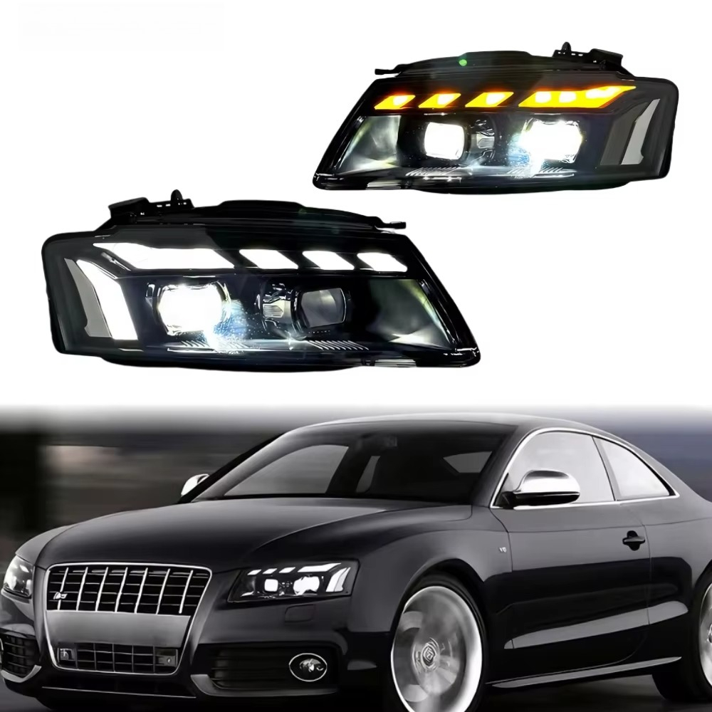 Running Headlamp Led - مصابيح أمامية HETOP A5 B8 2008-2011،