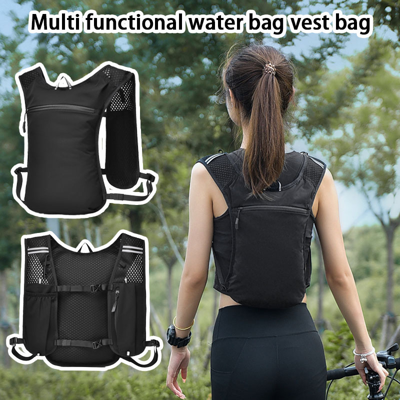 Running Gear Water - حقيبة ظهر متعددة الوظائف للجري، خفيفة