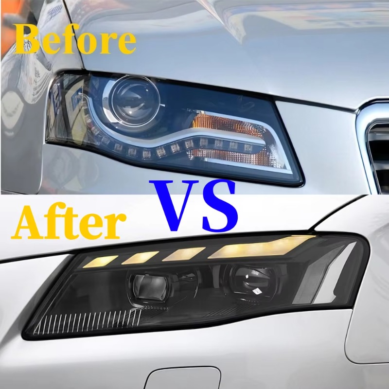 Running Headlamp Led - مصابيح أمامية لسيارة أودي A4 B8