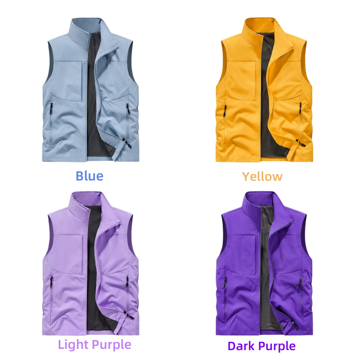 Reflective Running Jacket - المشي لمسافات طويلة سترة لصيد السمك