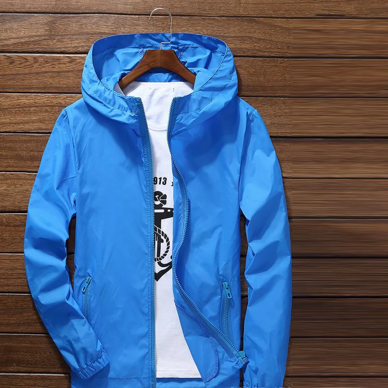 S-7XL يندبروف معطف سريع الجفاف - مراجعة Running Gear Rain وسعره