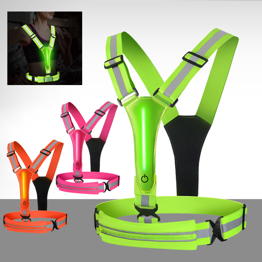 سترة عاكسة مضيئة بتقنية LED لل - مراجعة Running Gear Winter Men وسعره