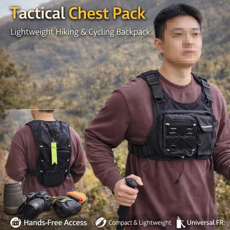 ​ حقيبة صدر تكتيكية عالية الجو - مراجعة Running Gear Water وسعره