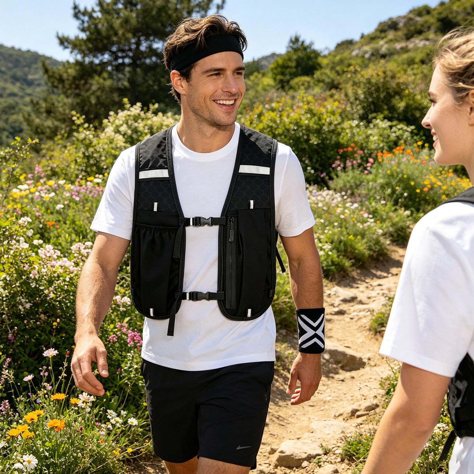 سترة عاكسة للضوء للجري قابلة ل - مراجعة Running Gear Hydration وسعره