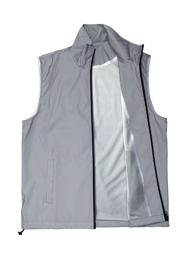سترة رجالي عاكسة بدون أكمام لل - مراجعة Reflective Running Jacket وسعره