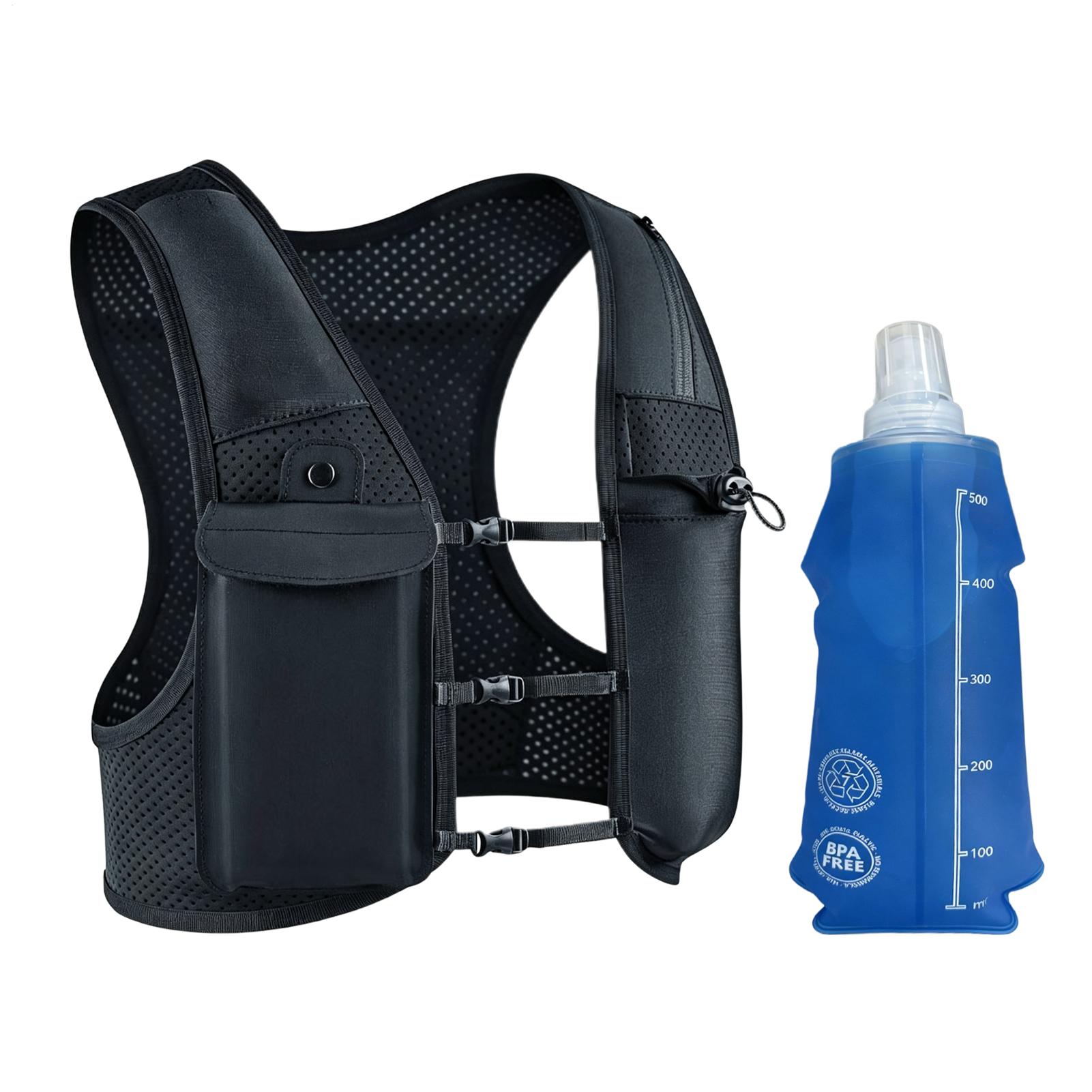 سترة جري عاكسة للضوء مع حقيبة  - مراجعة Running Gear Water وسعره