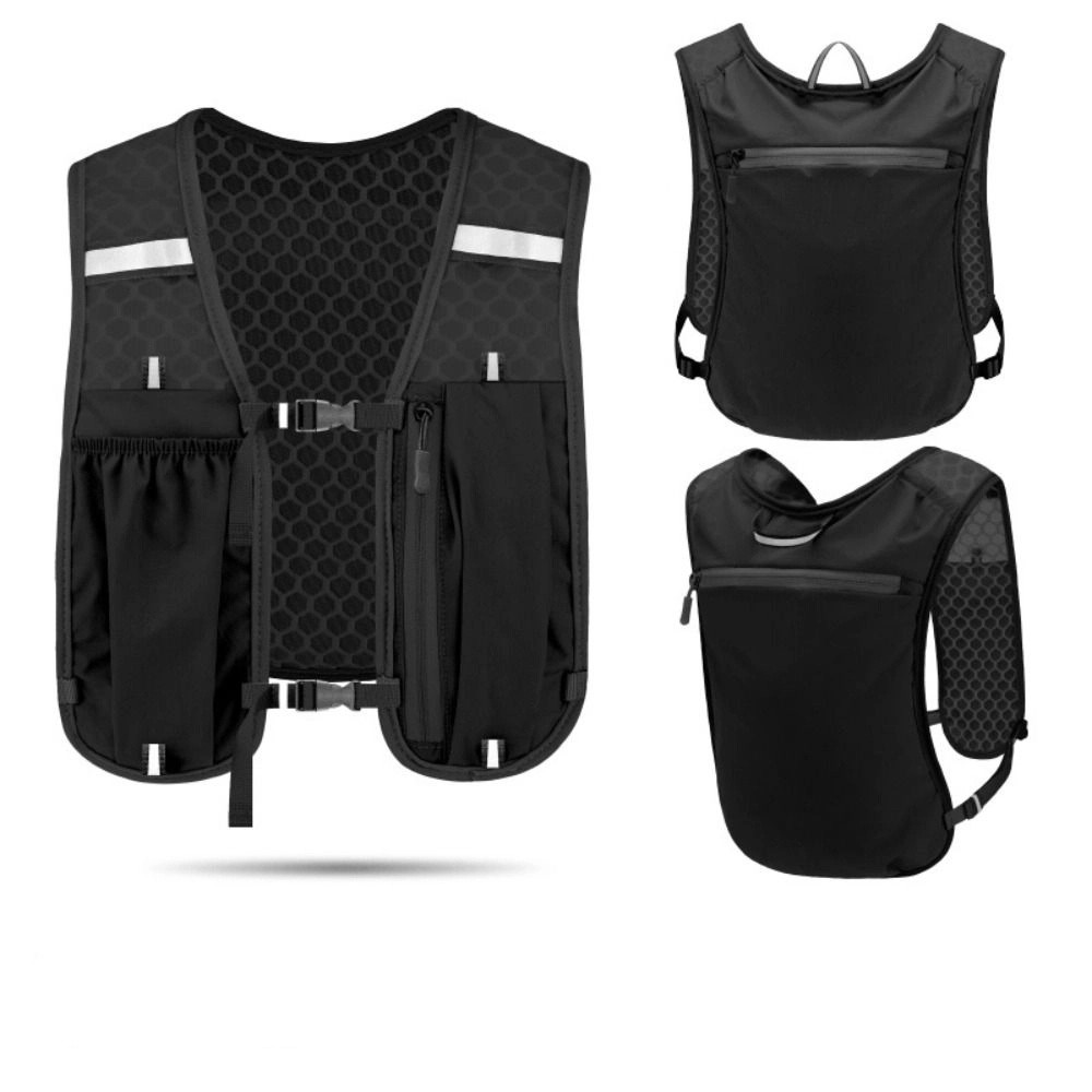حقيبة صدرية عاكسة مقاومة للماء - مراجعة Reflective Running Jacket وسعره