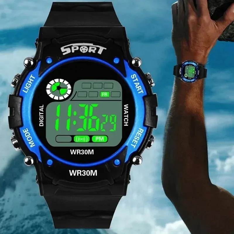 ساعة إلكترونية للأطفال، ساعة م - مراجعة Running Gear Water وسعره