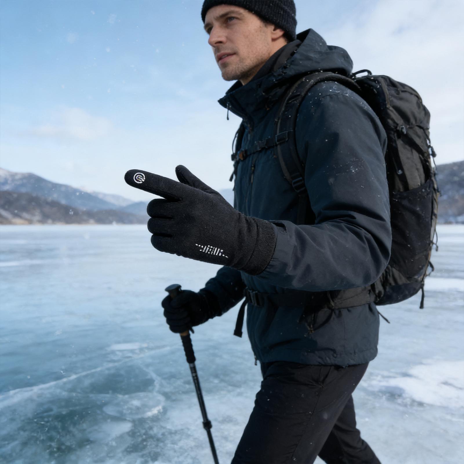 قفازات ركوب الدراجات الدافئة ك - مراجعة Running Gear For Cold Weather وسعره