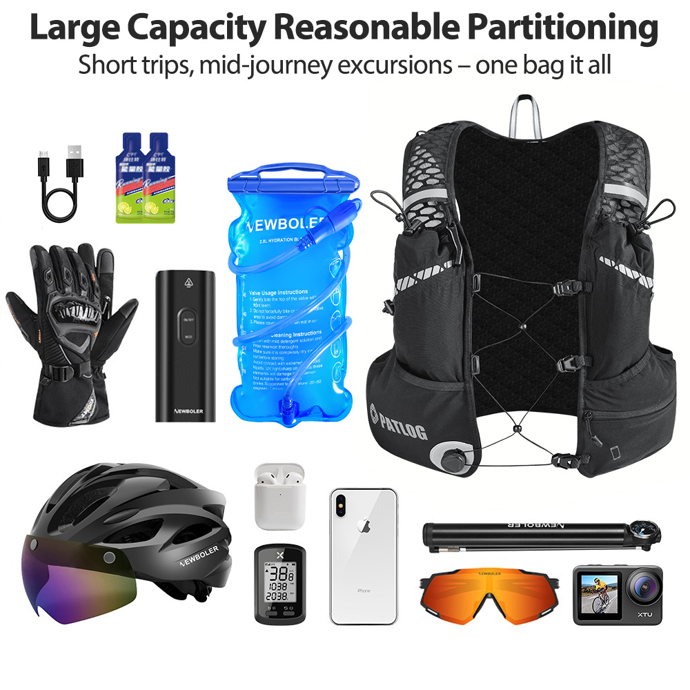 حقيبة ظهر خفيفة الوزن بسعة 8 ل - مراجعة Running Gear Hydration وسعره